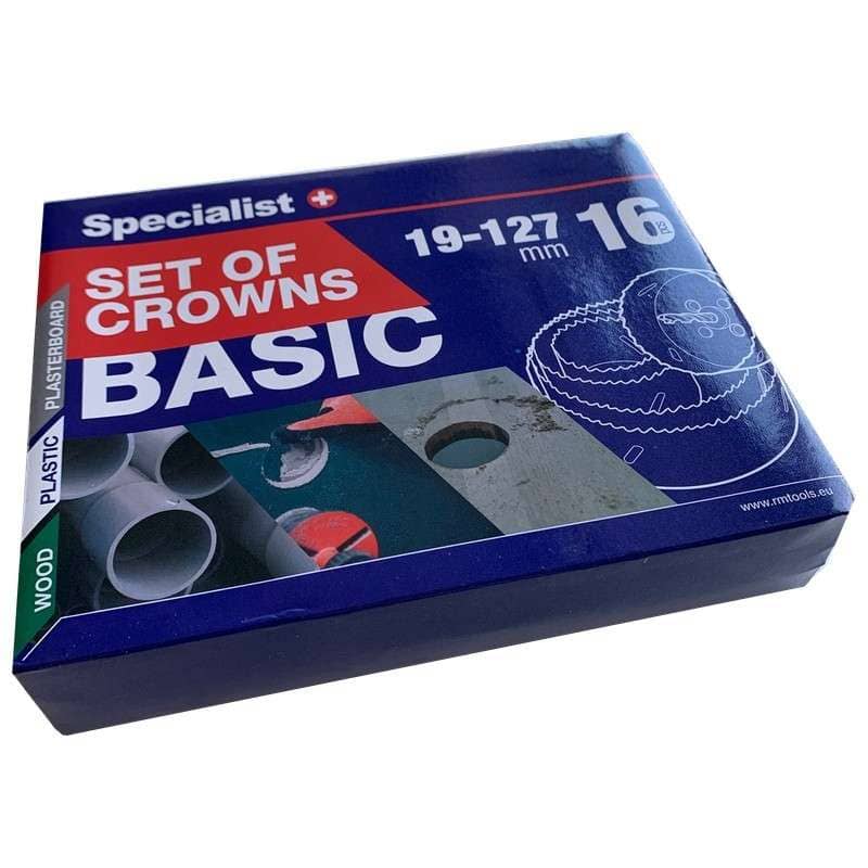 Specialist+ Комплект боркорони 16 части