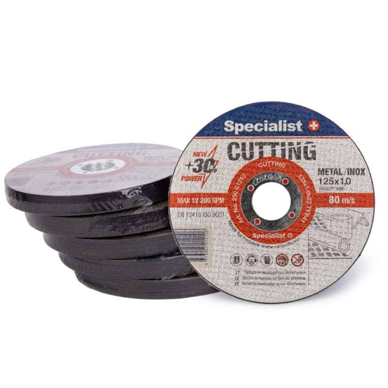Specialist+ Metal cutting disc 125x1x22