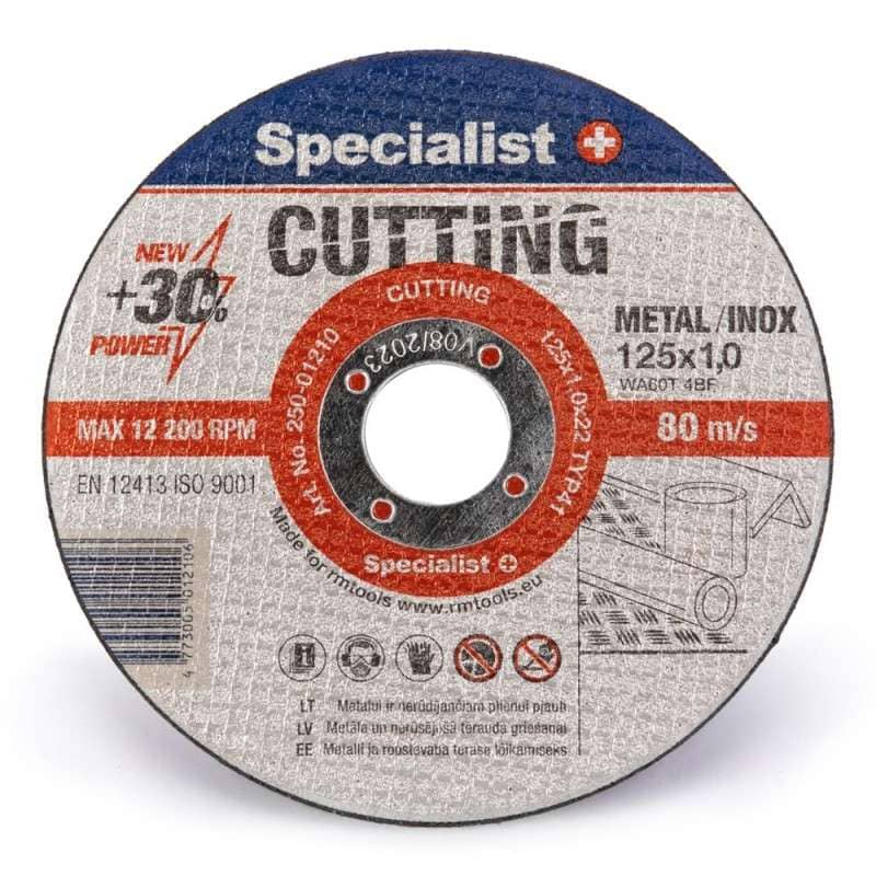 Specialist+ Диск за метал 125x1x22