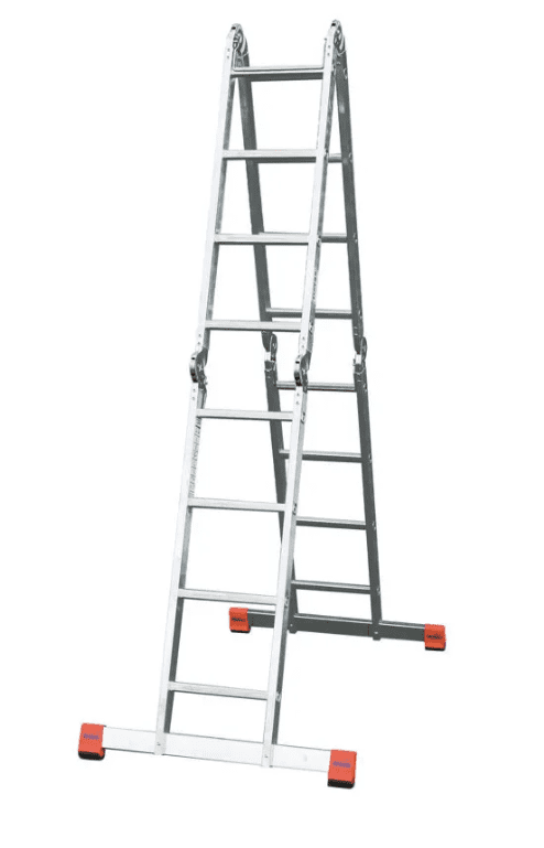 Multipurpose hinged ladder KRAUSE MultiMatic 4x4