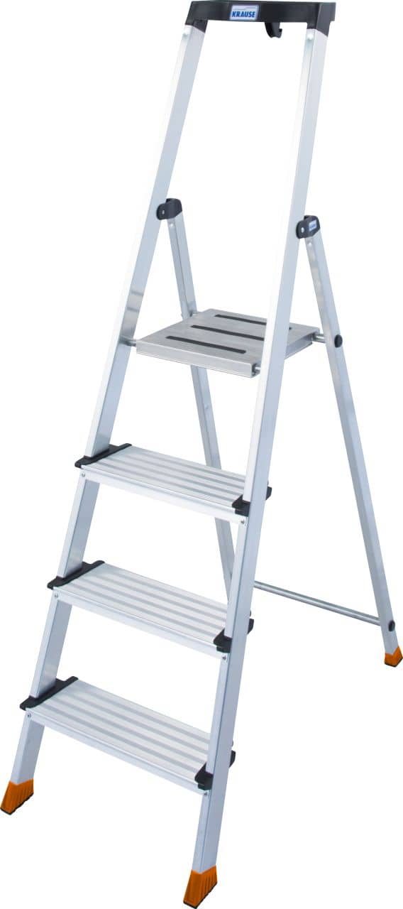 Алуминиева стълба с широки стъпала KRAUSE SEPURO 3+1