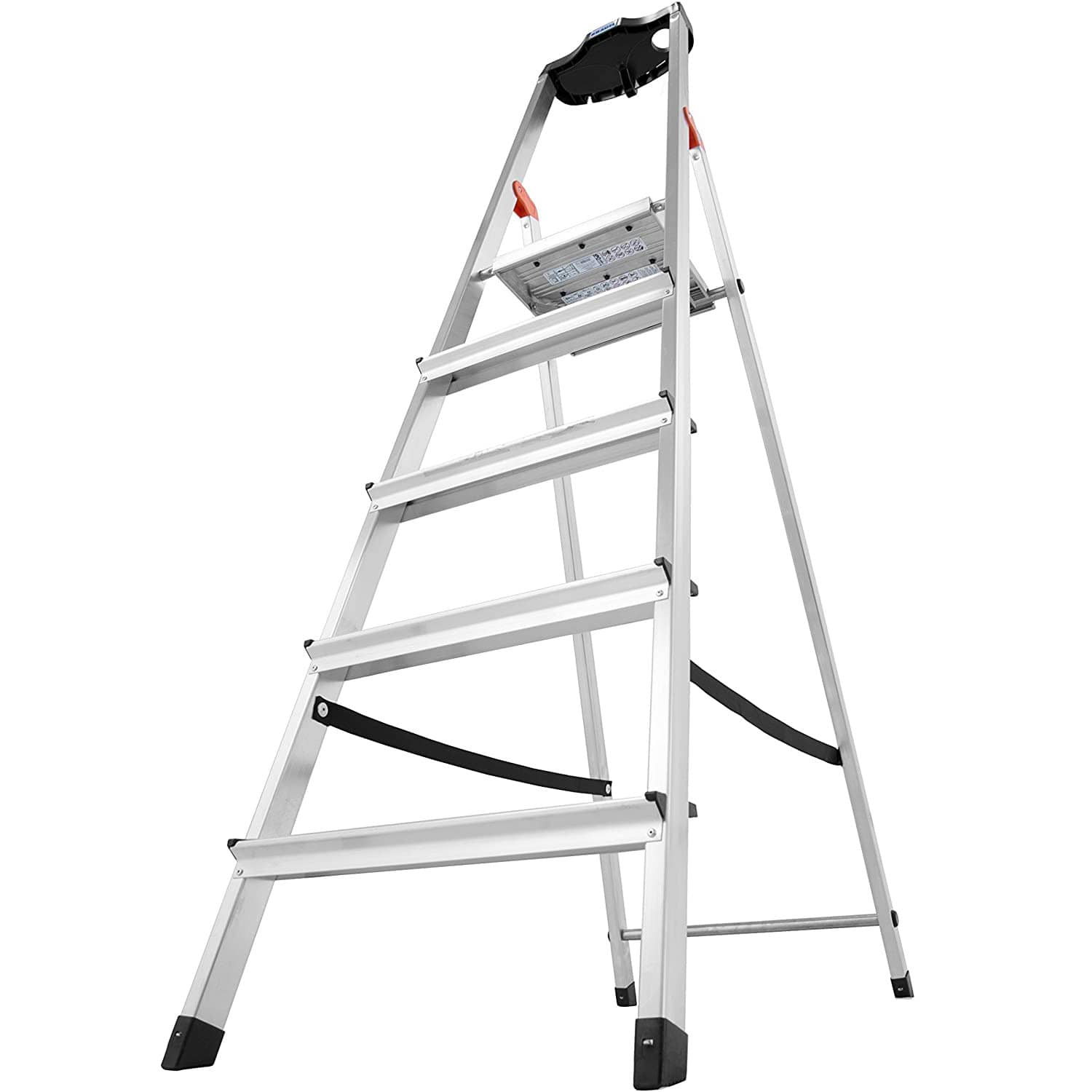 Standing step ladder KRAUSE Safety 4+1