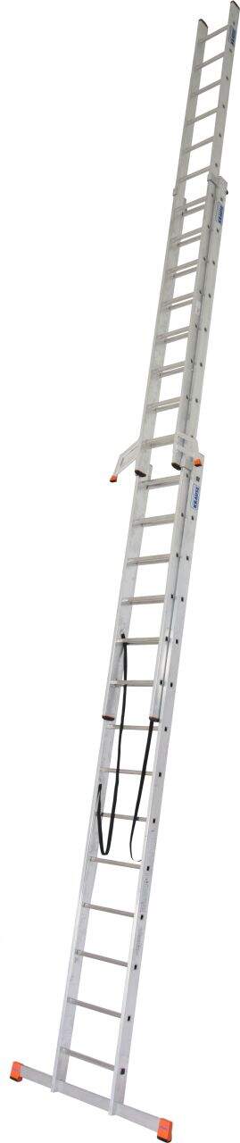 Three-section aluminium multipurpose ladder KRAUSE Tribilo 3x14