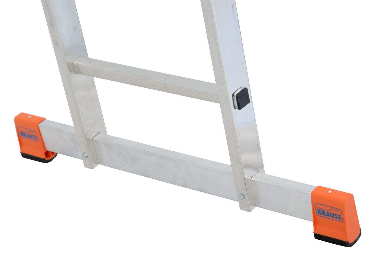 Three-section aluminium multipurpose ladder KRAUSE Tribilo 3x14