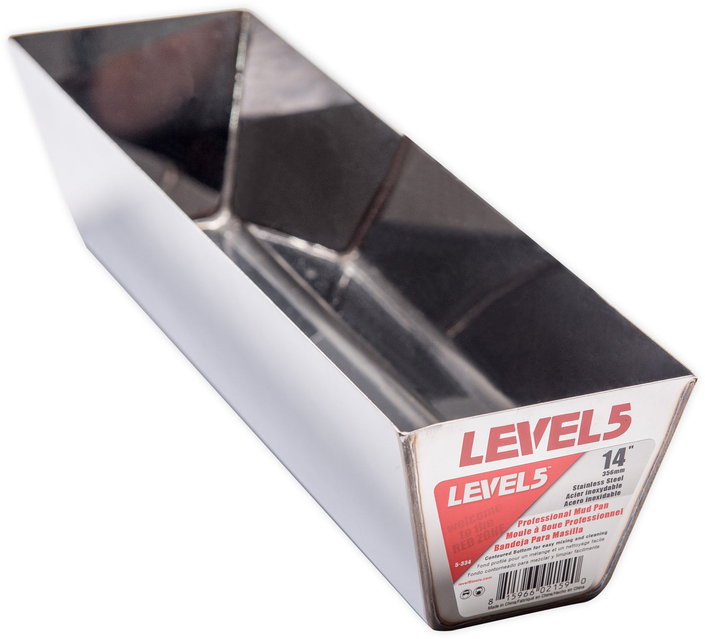 LEVEL 5 14/356mm Вана от неръждаема стомана