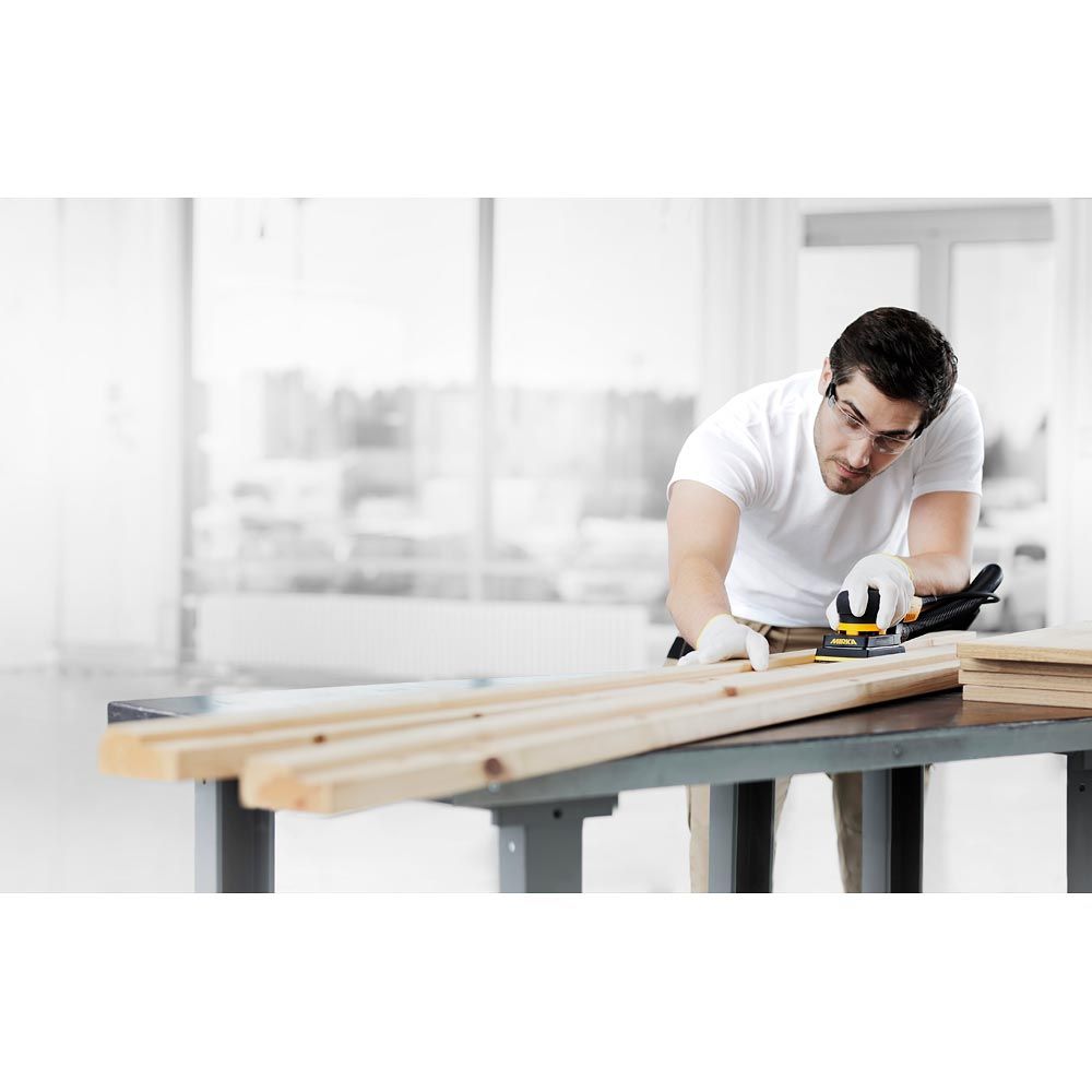 MIRKA DEOS 353CV 81 x 133 mm 3.0 mm orbit, Eлектрическа шлайфмашина