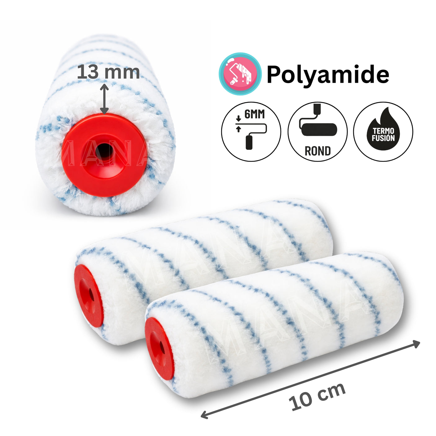 MANA Poly 13 Валяк 10см