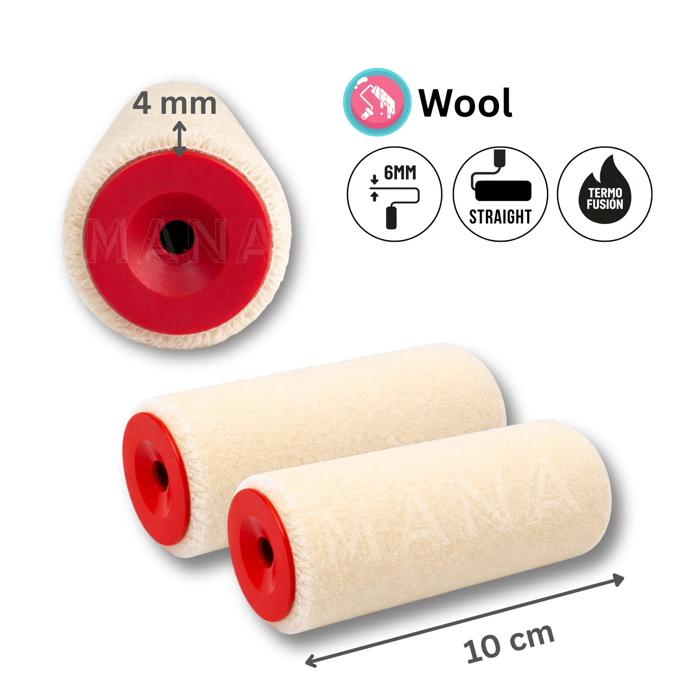 MANA Natur 4 Валяк 10см