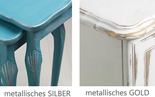 Rust Oleum Metallic Finish Furniture Paint Gold 125 ml