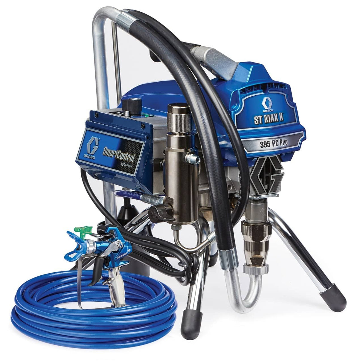 Безвъздушна бояджийска система Graco ST Max II 395 PC на стойка
