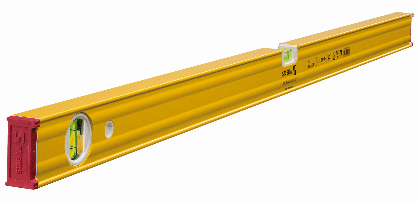 STABILA Усилен алуминиев нивелир с магнит type 80 ASМ 100см