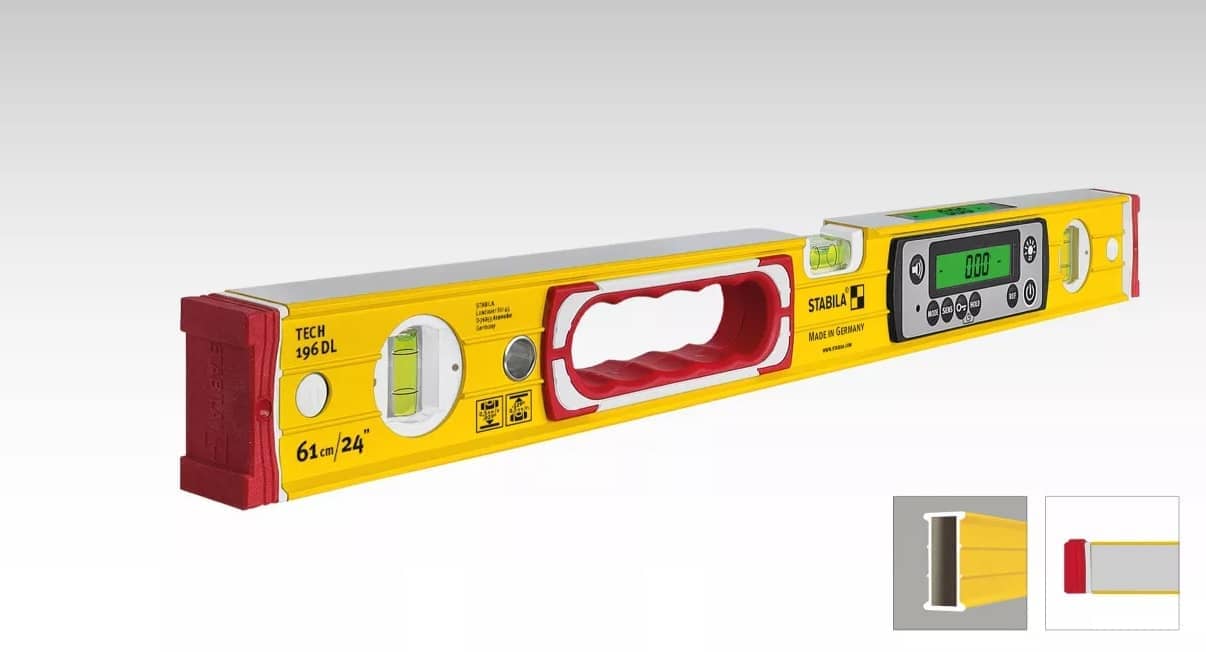 Stabila Алуминиев електронен нивелир TECH 196 81 см