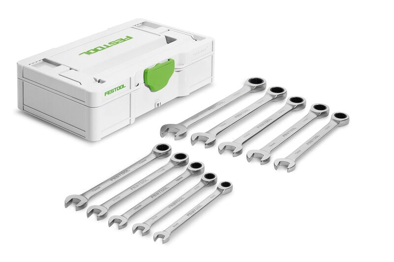 Festool Комплект ключове с пръстеновиден храповик SYS3 S 76-RRS-Set