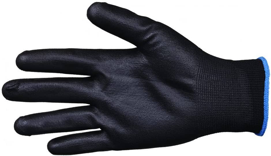 OX BLACK PU FLEX DECORATORS GLOVES