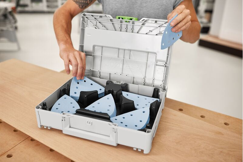 Festool Systainer³ за шкурка Granat SYS-STF DELTA GR-Set
