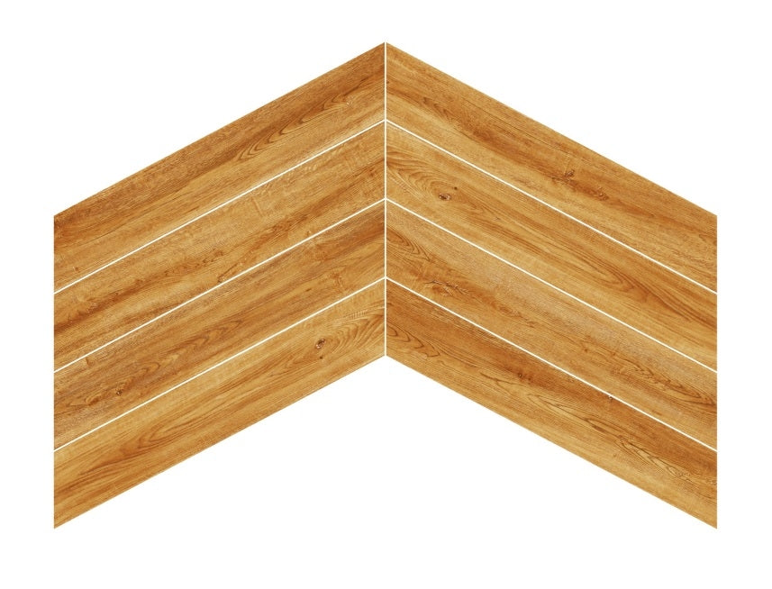 Porcelain stoneware Porceko Knotty pine, 15 x 90 cm