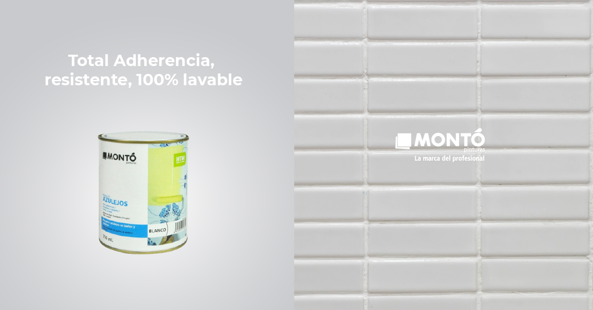Montó HTM Esmalte Pintura Azulejos 750 ML