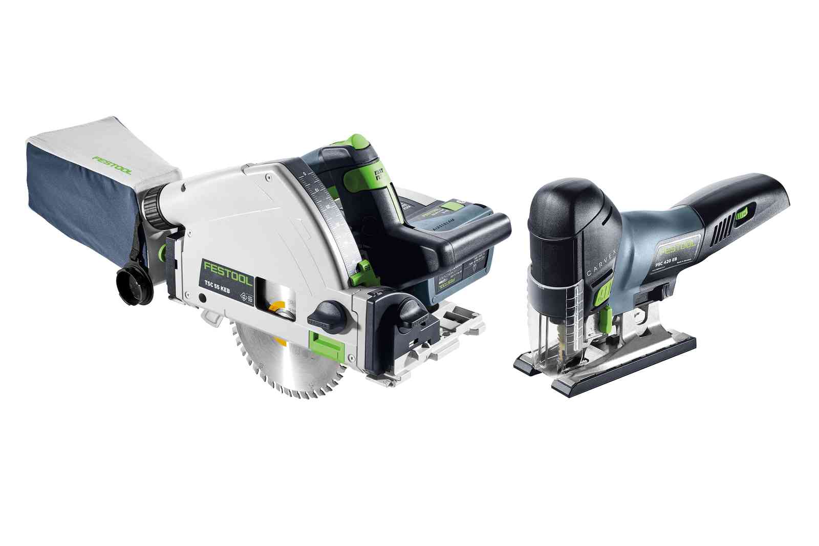Festool Комбиниран акумулаторен комплект рязане TSC 55 K/PSC 420/TB M 137