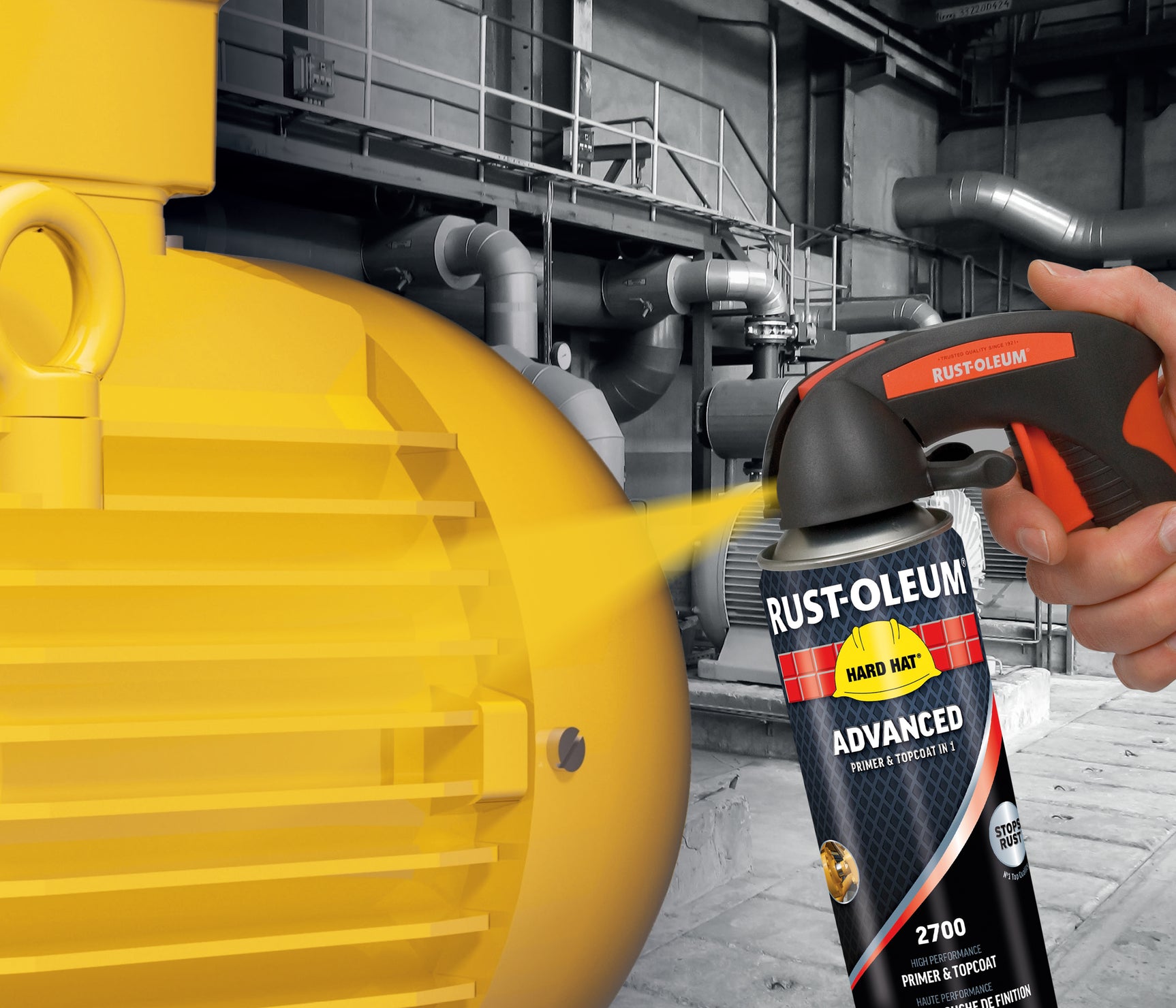 Rust Oleum Comfort spray grip