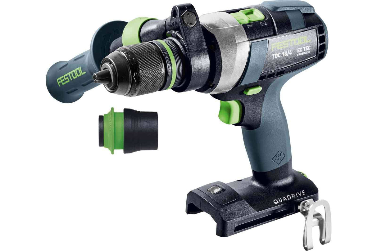 Festool Акумулаторен винтоверт QUADRIVE TDC 18/4 I-Basic + ПОДАРЪК БАТЕРИЯ