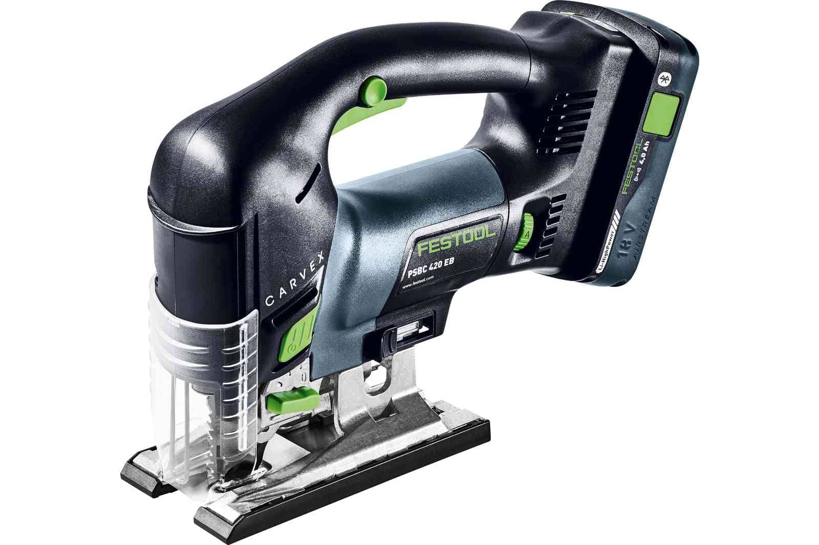 Festool Cordless pendulum jigsaw PSBC 420 HPC 4,0Ah EBI-Plus CARVEX