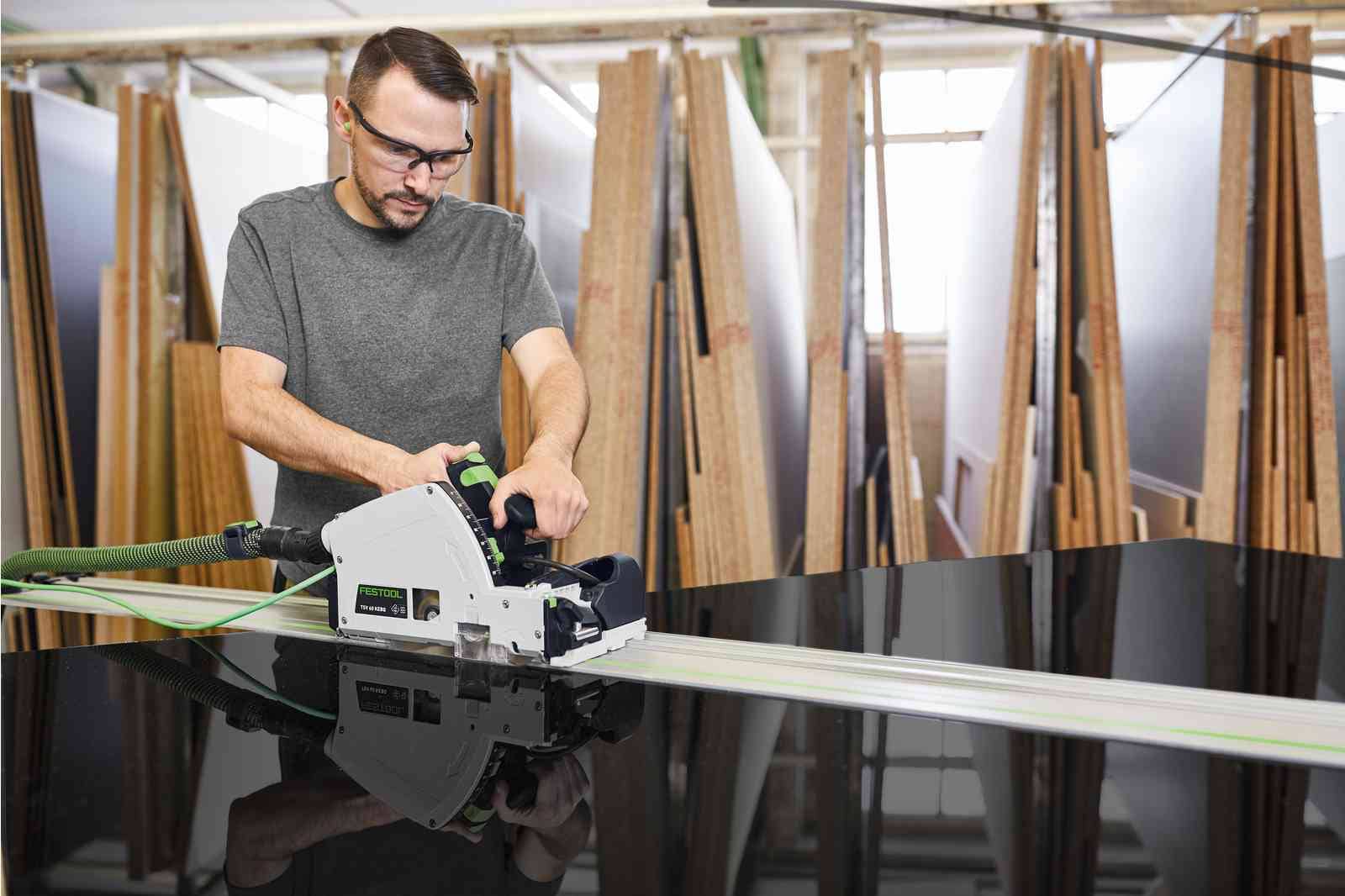 Festool Plunge-cut saw with scoring function TSV 60 KEBQ-Plus-FS