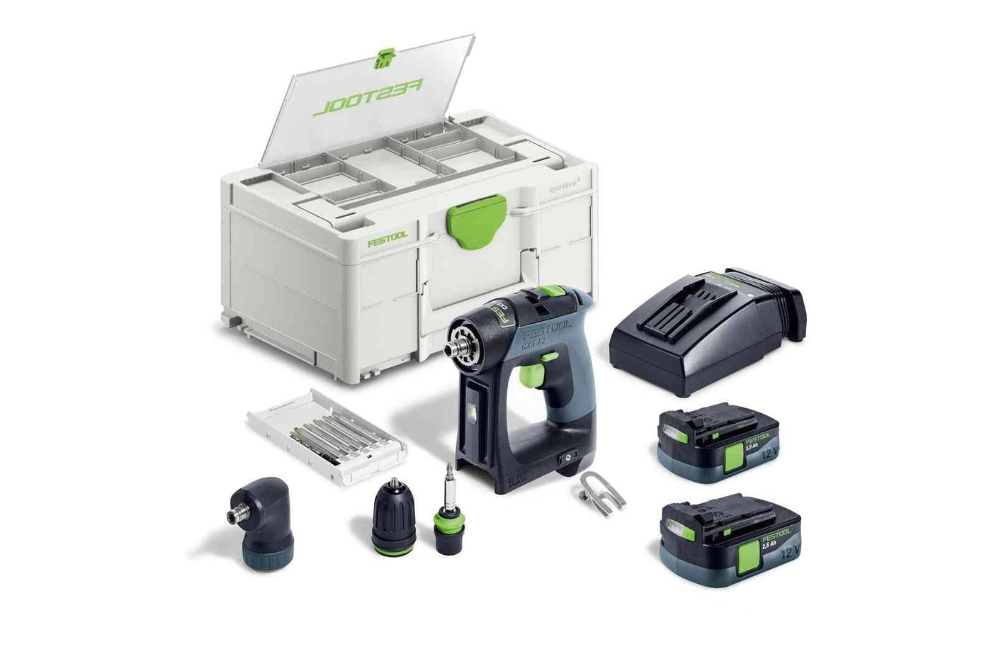 Festool Акумулаторен винтоверт CXS 12 2,5-Set