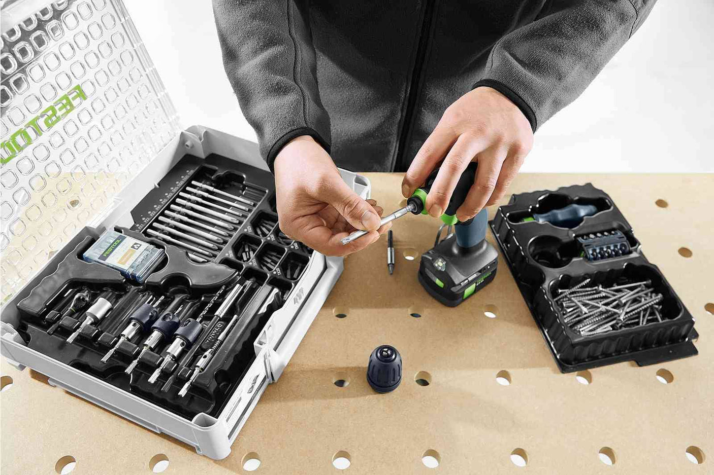 Festool Cordless drill TXS 12 2,5-Set