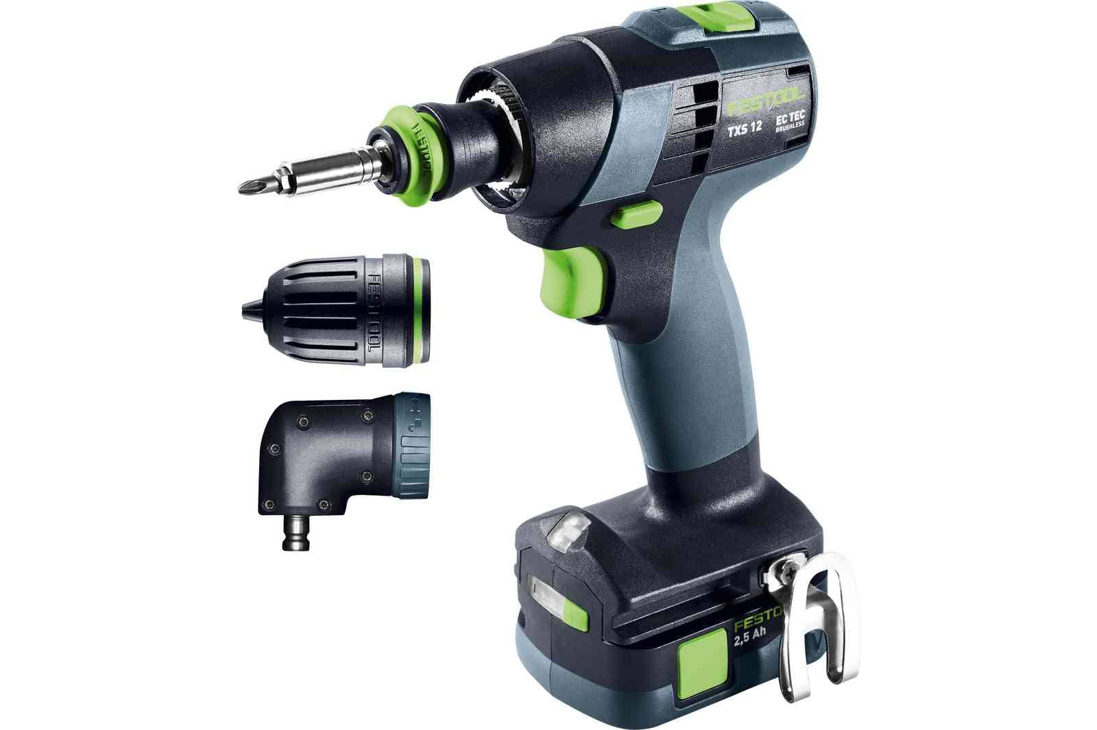 Festool Cordless drill TXS 12 2,5-Set