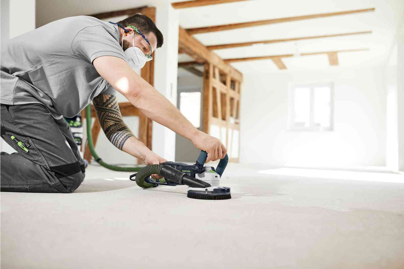 Festool Surface-restoration grinders RENOFIX RG 130 ECI-Set DIA HD