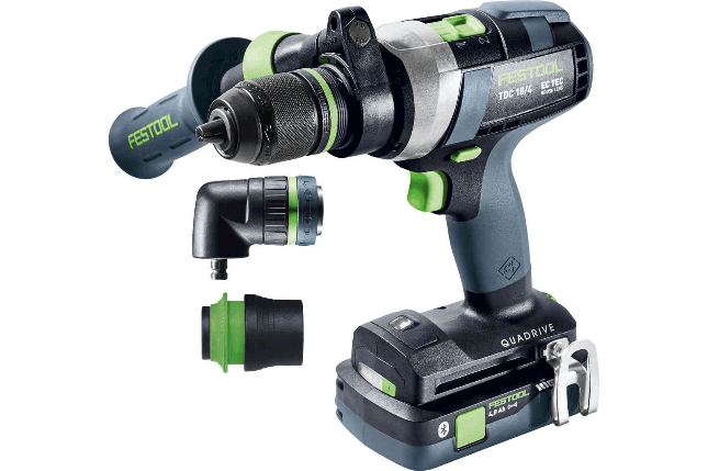 Festool Cordless drill QUADRIVE TDC 18/4 5,0/4,0 I-Set