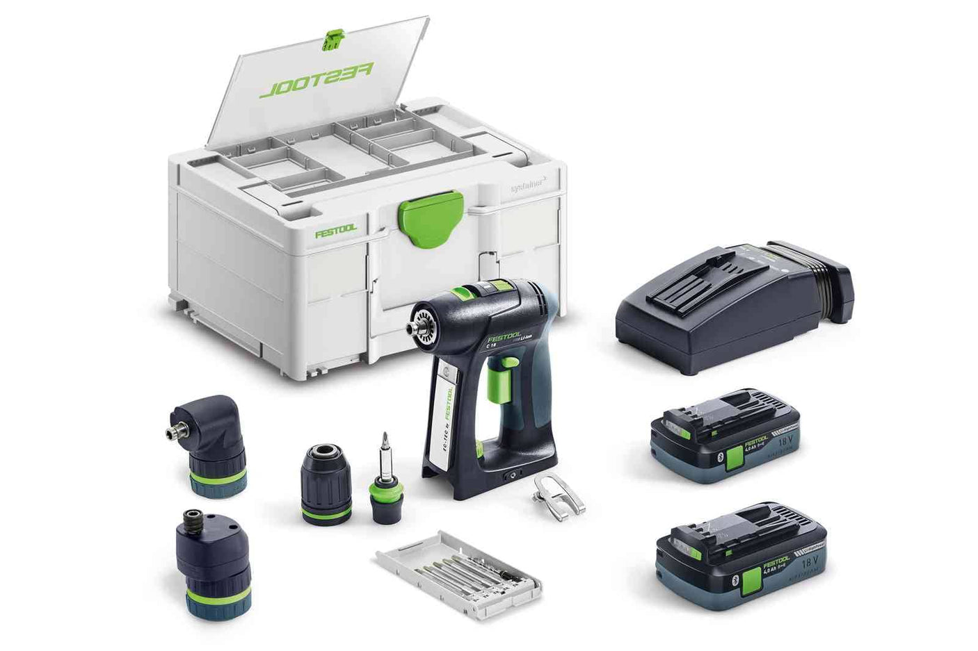 Festool Акумулаторен винтоверт C 18 HPC 4,0 I-Set