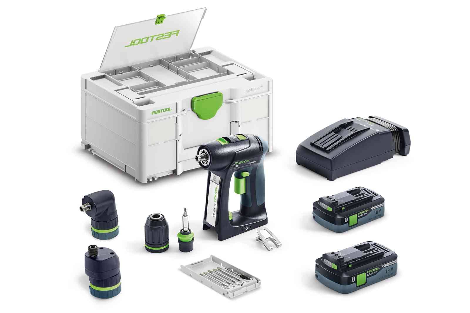 Festool Акумулаторен винтоверт C 18 HPC 4,0 I-Set