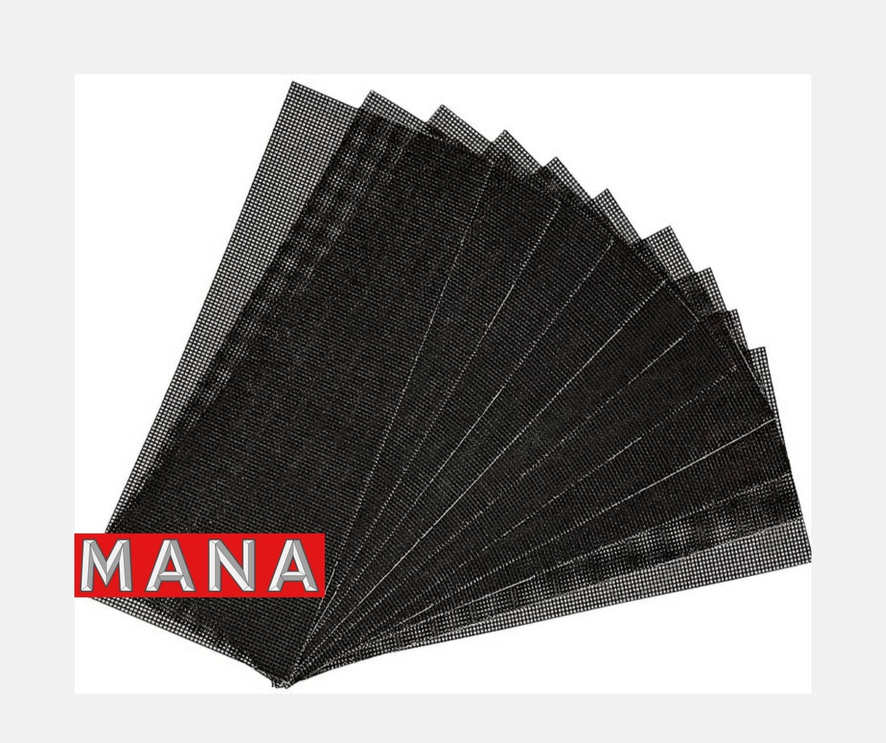 MANA Мрежеста шкурка 115х280мм P180