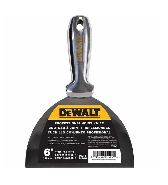 DeWALT 6/152mm Шпакла със заварена дръжка