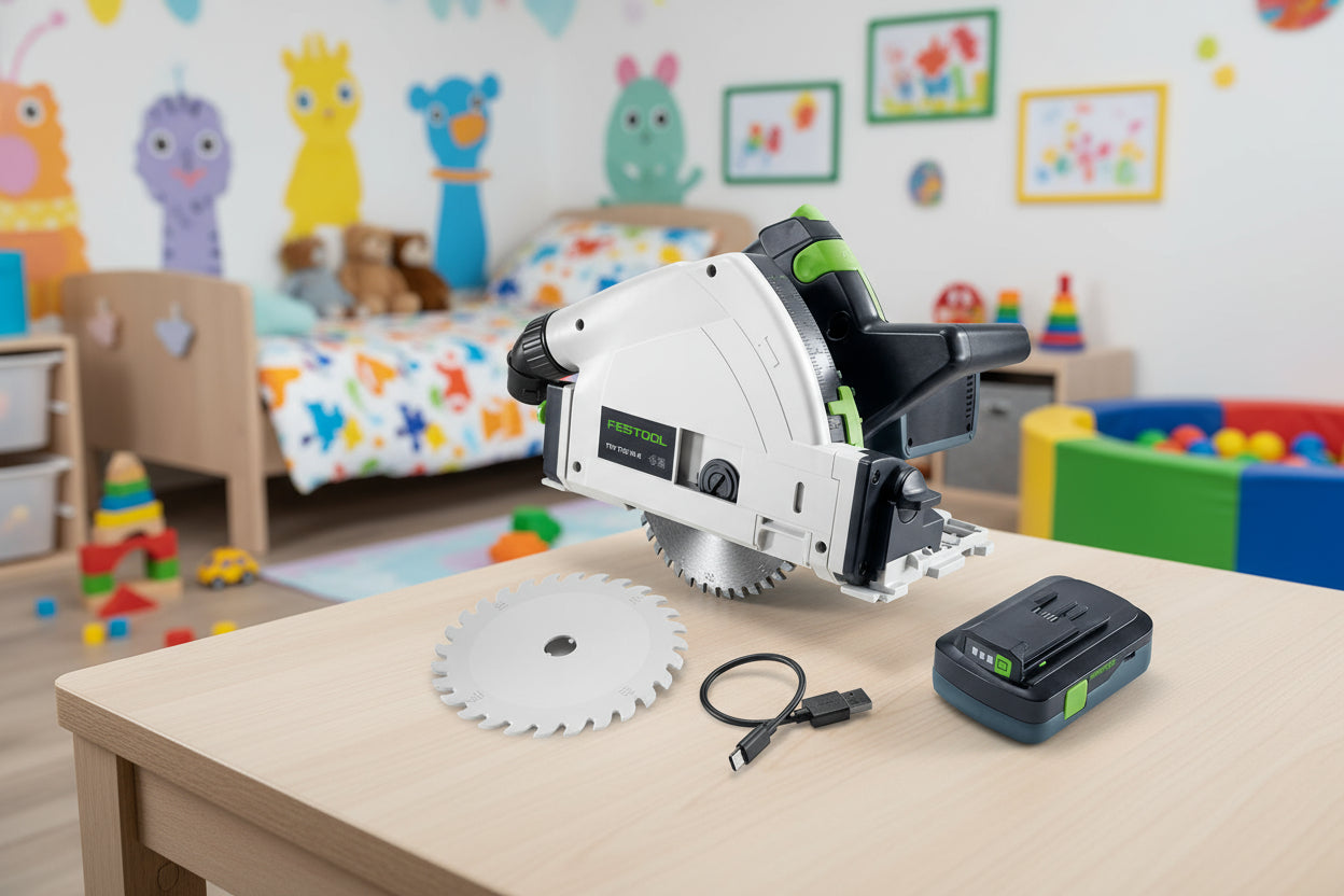 Festool Играчка акумулаторен потъващ циркулярен трион TY-TSC