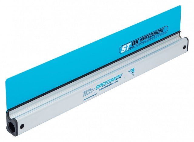 Ox Speedskim ST пластмасов нож за мазилки 450mm, син