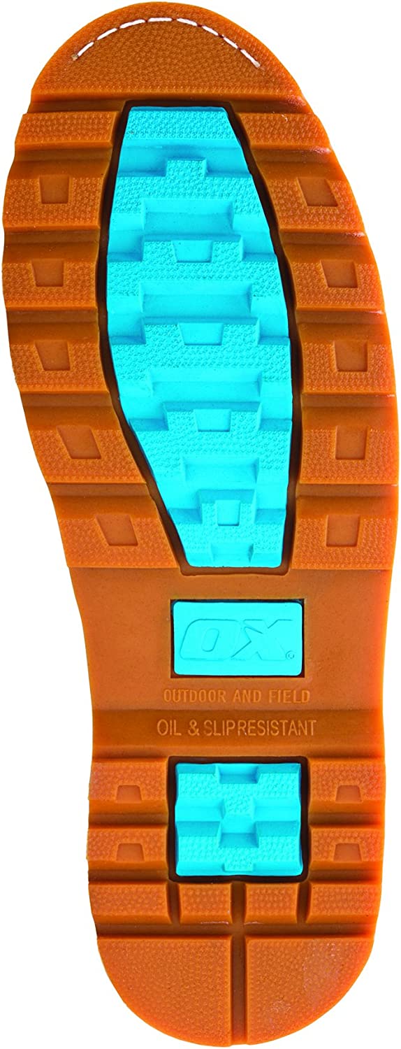 OX Honey Nubuck Safety Boot - Size 10