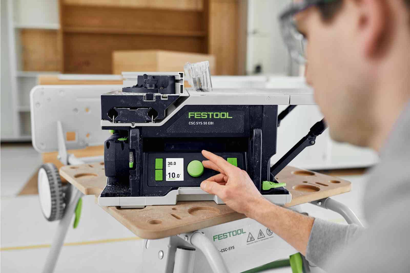 Festool Cordless table saw CSC SYS 50 EBI-Basic-Set