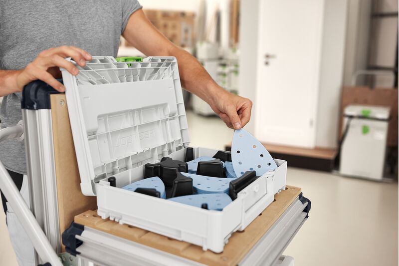 Festool Systainer³ за шкурка Granat SYS-STF DELTA GR-Set