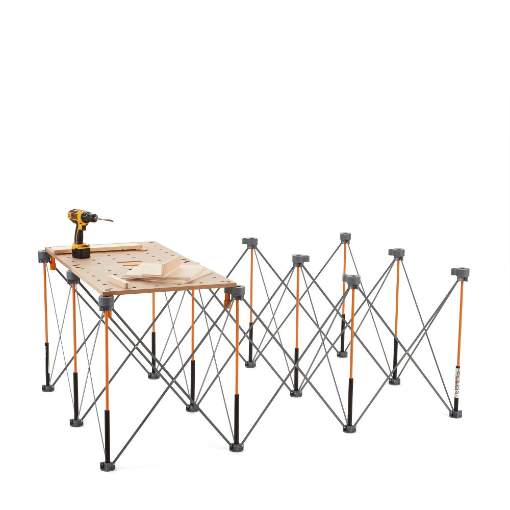 BORA Модулна работна маса Centipede 4×6 ft / 30 in