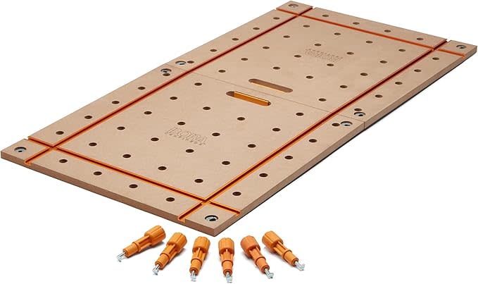 BORA Плот за маса Centipede 2×4 ft, T-канал, 20 mm