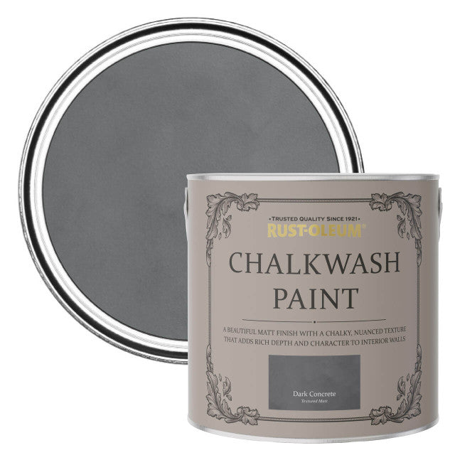 Rust Oleum Chalkwash Боя / Dark Concrete 0.125ml