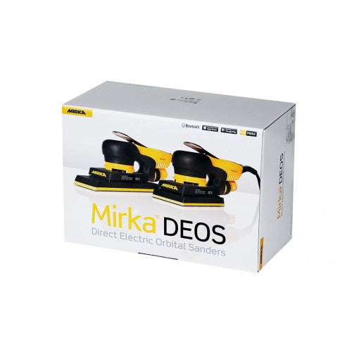 MIRKA DEOS 353CV 81 x 133 mm 3.0 mm orbit, Eлектрическа шлайфмашина