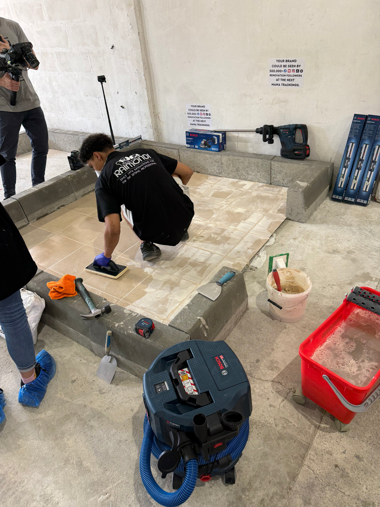 12-step Tile Laying System / PRESALE