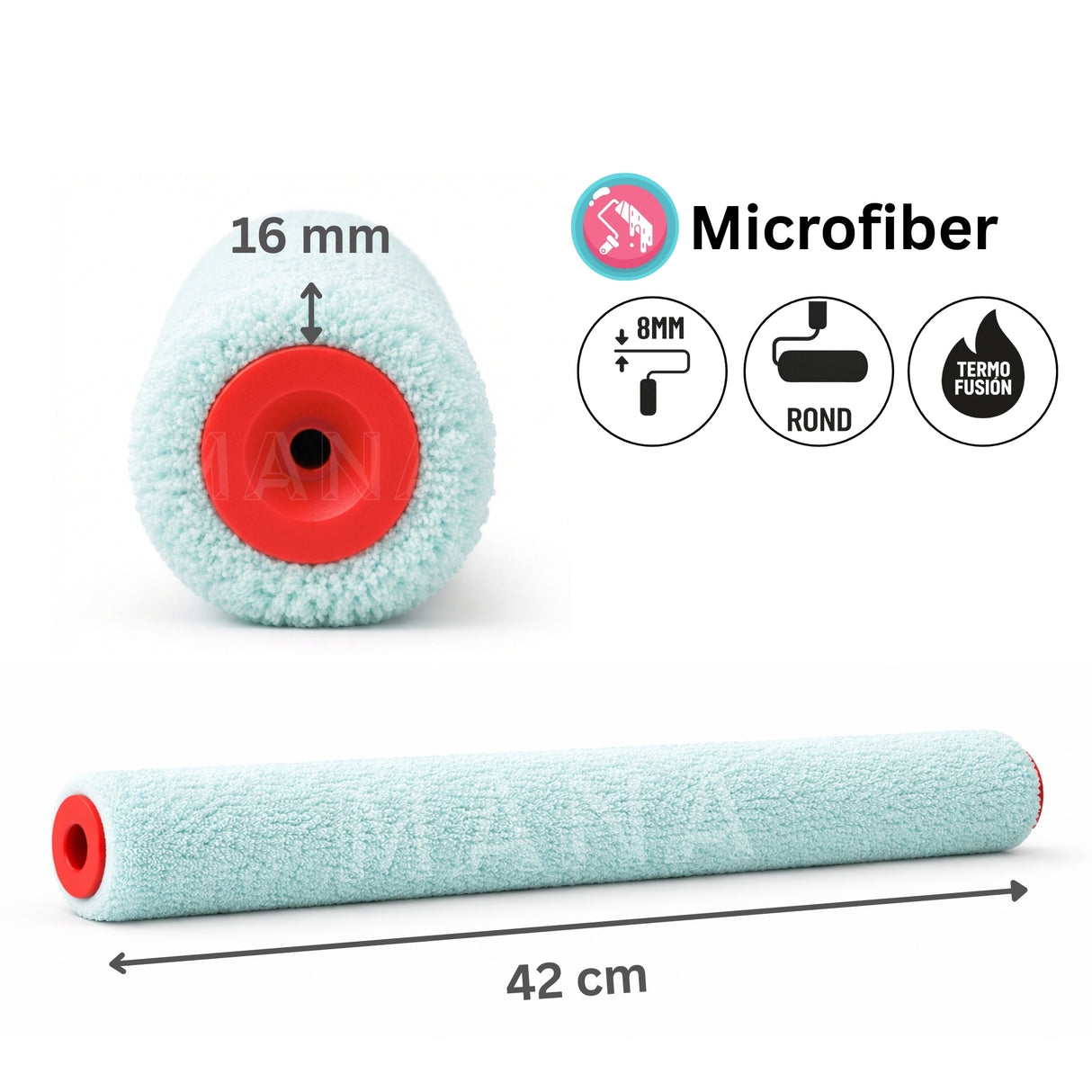MANA Green Power 16, Валяк 42 cm — оригинален продукт
