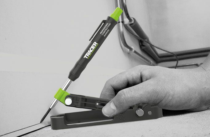 Tracer ProScribe Tool with Deep Hole Pencil, 6X Replacement Lead Holster