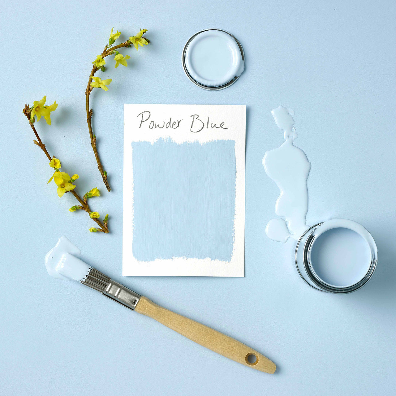 Rust Oleum Chalky Finish Боя за стена и тавани / Powder Blue 1L