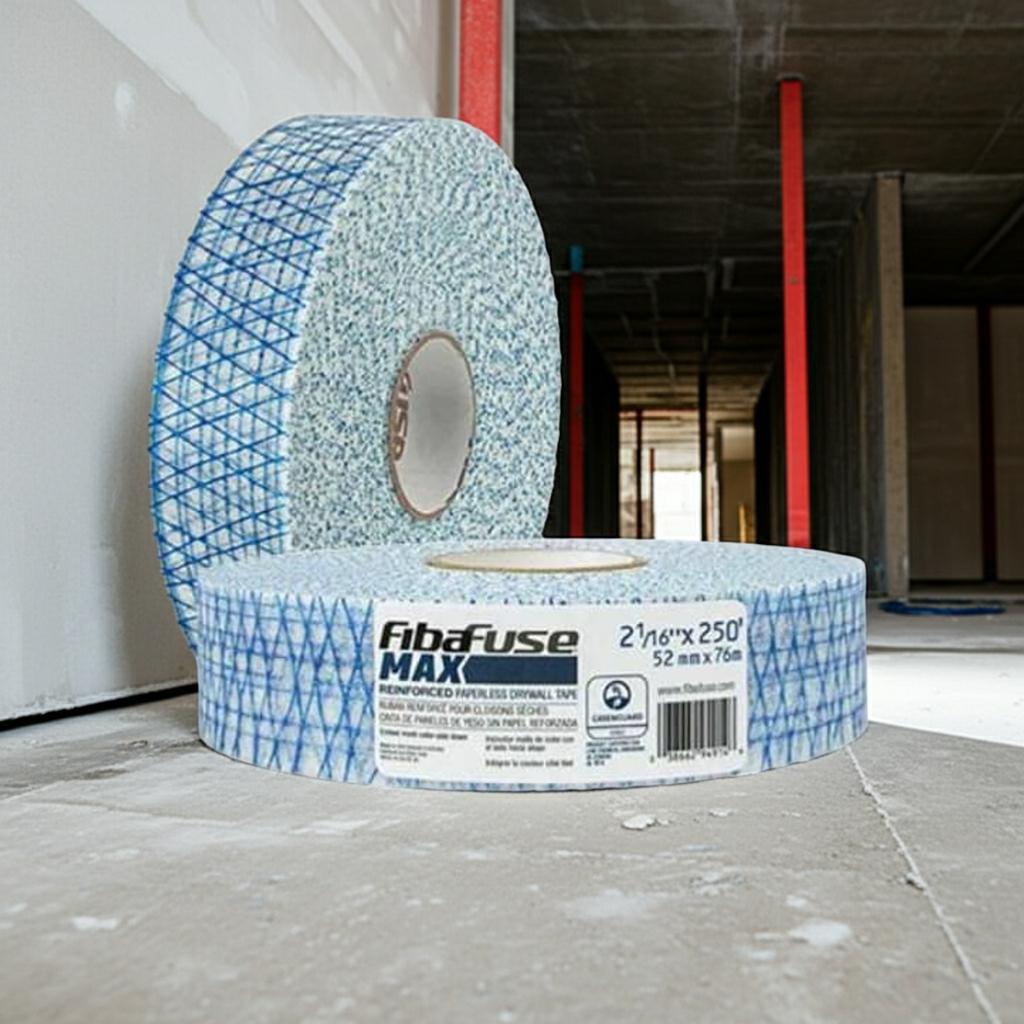 FibaFuse Max Reinforced Paperless Drywall Tape 76m