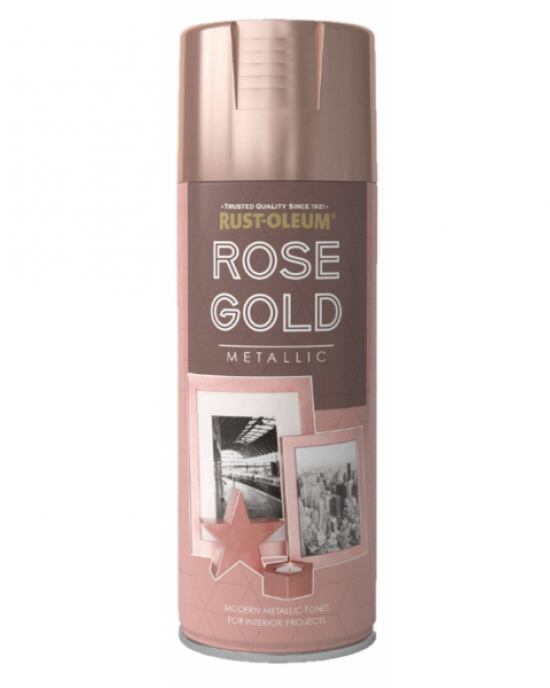 RUST OLEUM Розов Металик Спрей 400мл